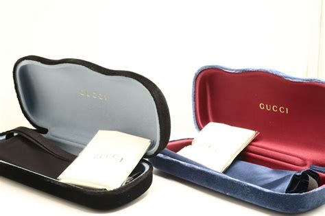 gucci double bridge glasses|blue Gucci glasses case.